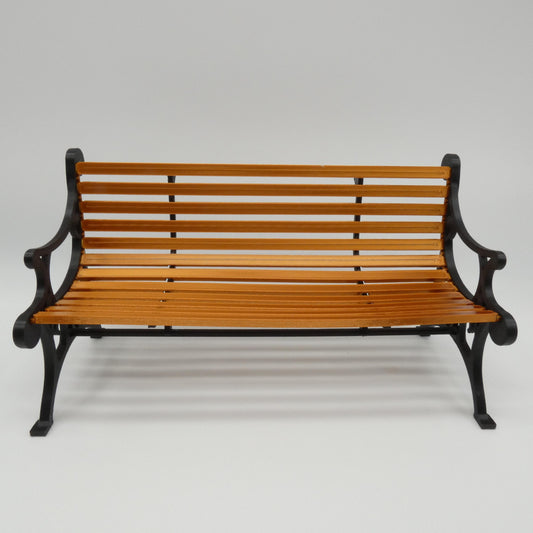 1/6 Scale Doll Furniture Park Bench Two Tone Choose Your Colors Porch City Park Barbie Ken Integrity Toys FR Bratz 1:6 Diorama