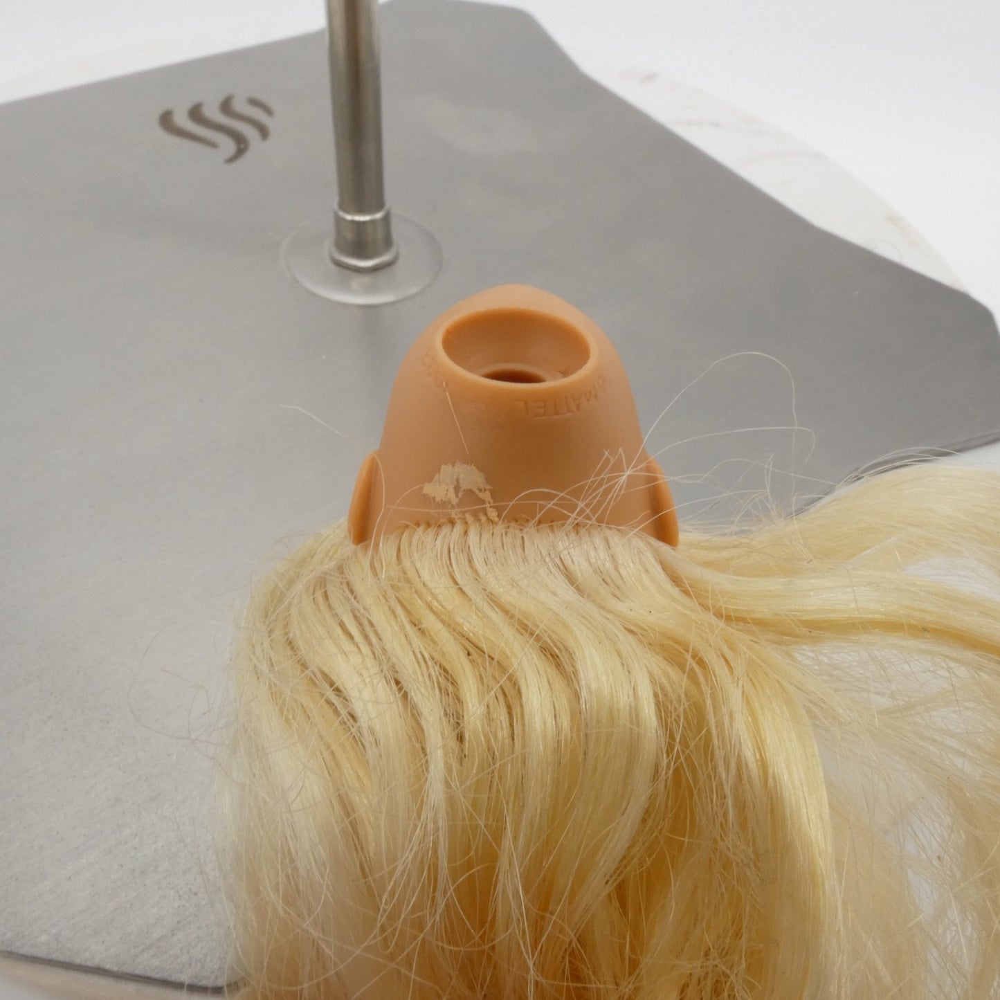 Barbie Doll Head CEO Generation Girl Face Medium Tan Skin Mattel 2000s