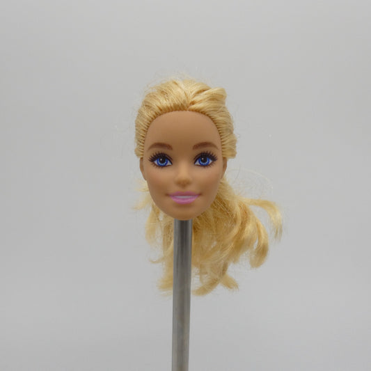 Barbie Travel Malibu Doll Head Mille Face Ponytail Open Mouth 2022 HJY18