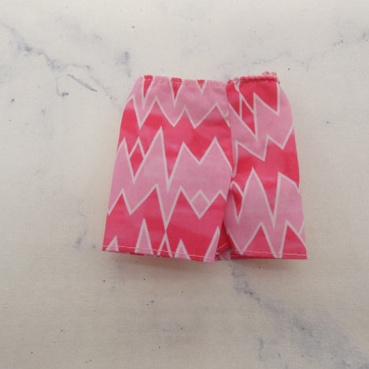 Barbie Ken Dolphin Magic Doll Board Shorts Swimsuit Pink Zigzag 2016 Mattel