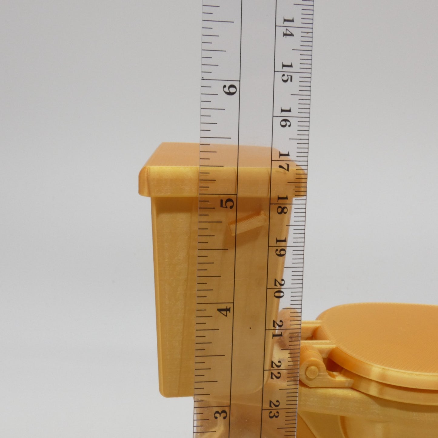 1/6 Scale Doll Furniture Bathroom Toilet Gold 1:6 Barbie Integrity Toys Diorama