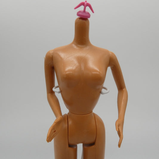 Barbie Doll Body Only Superstar ERA TNT Bent Arm Ring Hole 80's 90's Mattel