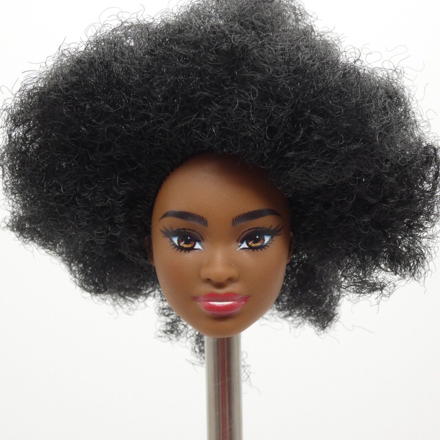 Barbie Fashionistas 221 Doll Pazette Face AA Medium Dark Skin Natural Hair HRH18