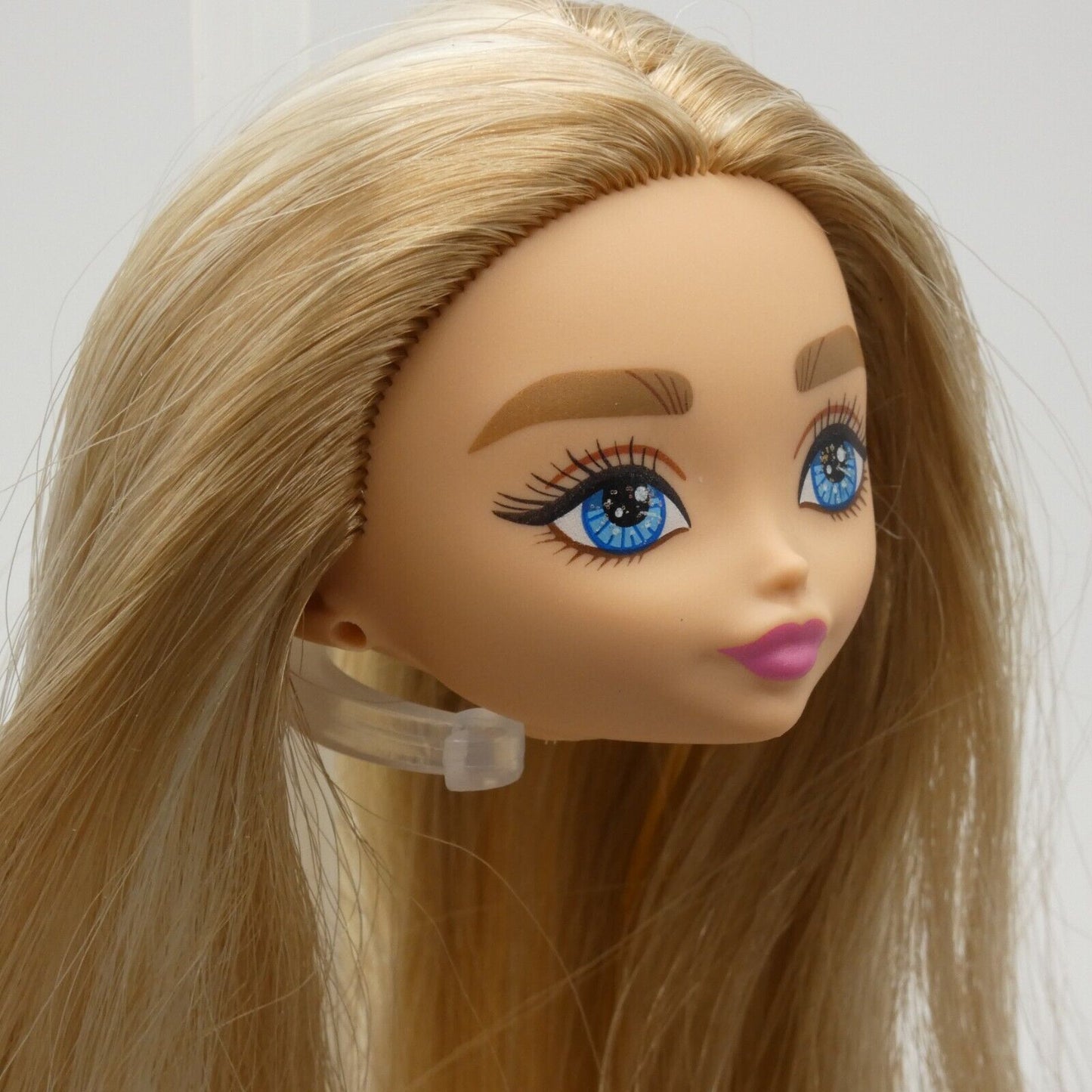 Barbie Extra Minis 4 Doll Head Only Long Blonde Hair 2022 Mattel HGP66 5.5 Inch