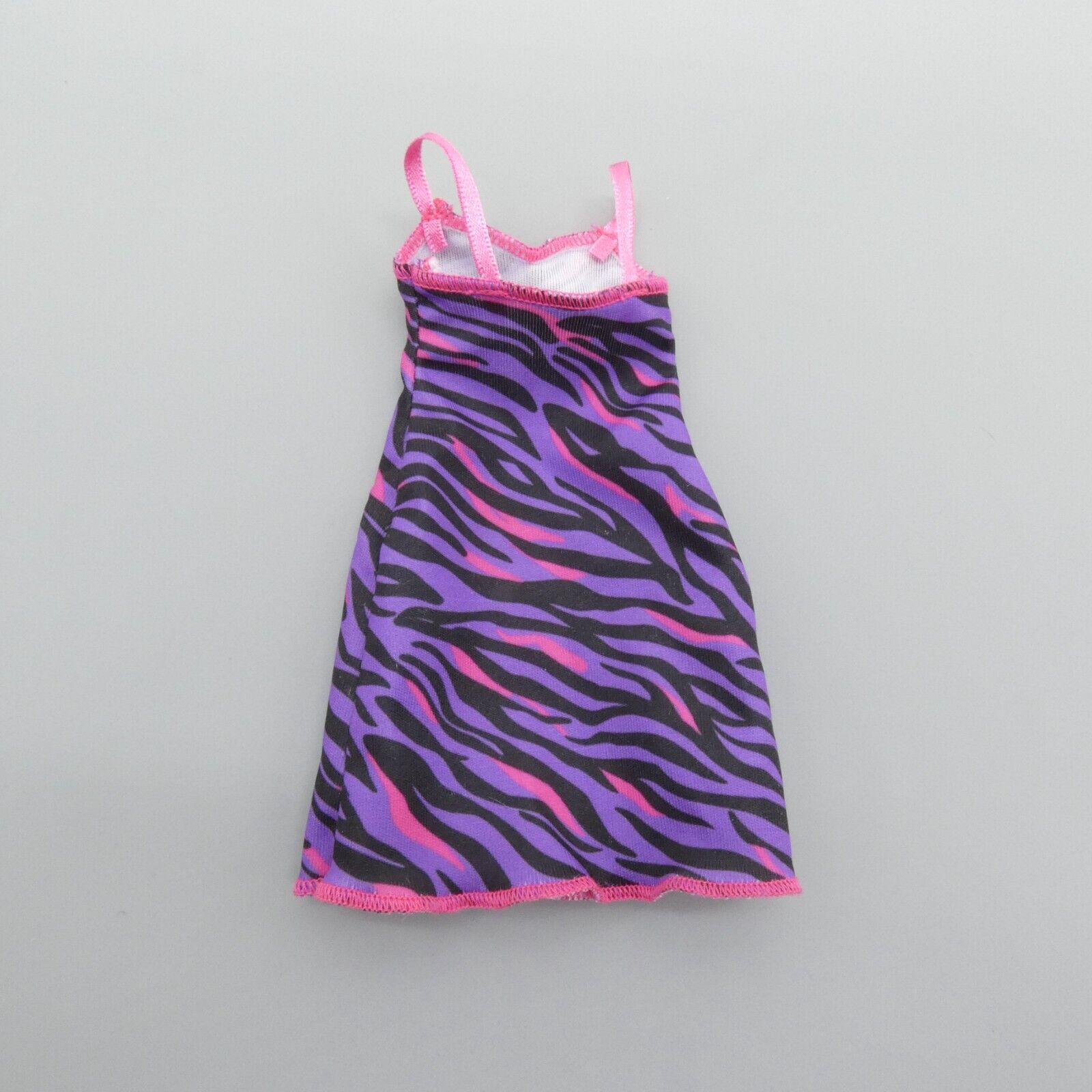 Barbie Curvy Doll Dress Purple Zebra Print Sleeveless Tank Road Trip GVK02