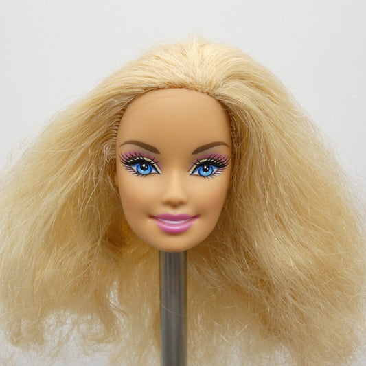 Barbie Doll Generation Girl CEO 1998 Head Blonde Hair Blue Eyes Mattel