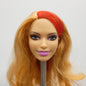 Barbie Doll Head Summer Face Fashionistas Rainbow Strawberry Blonde 2013 X7869