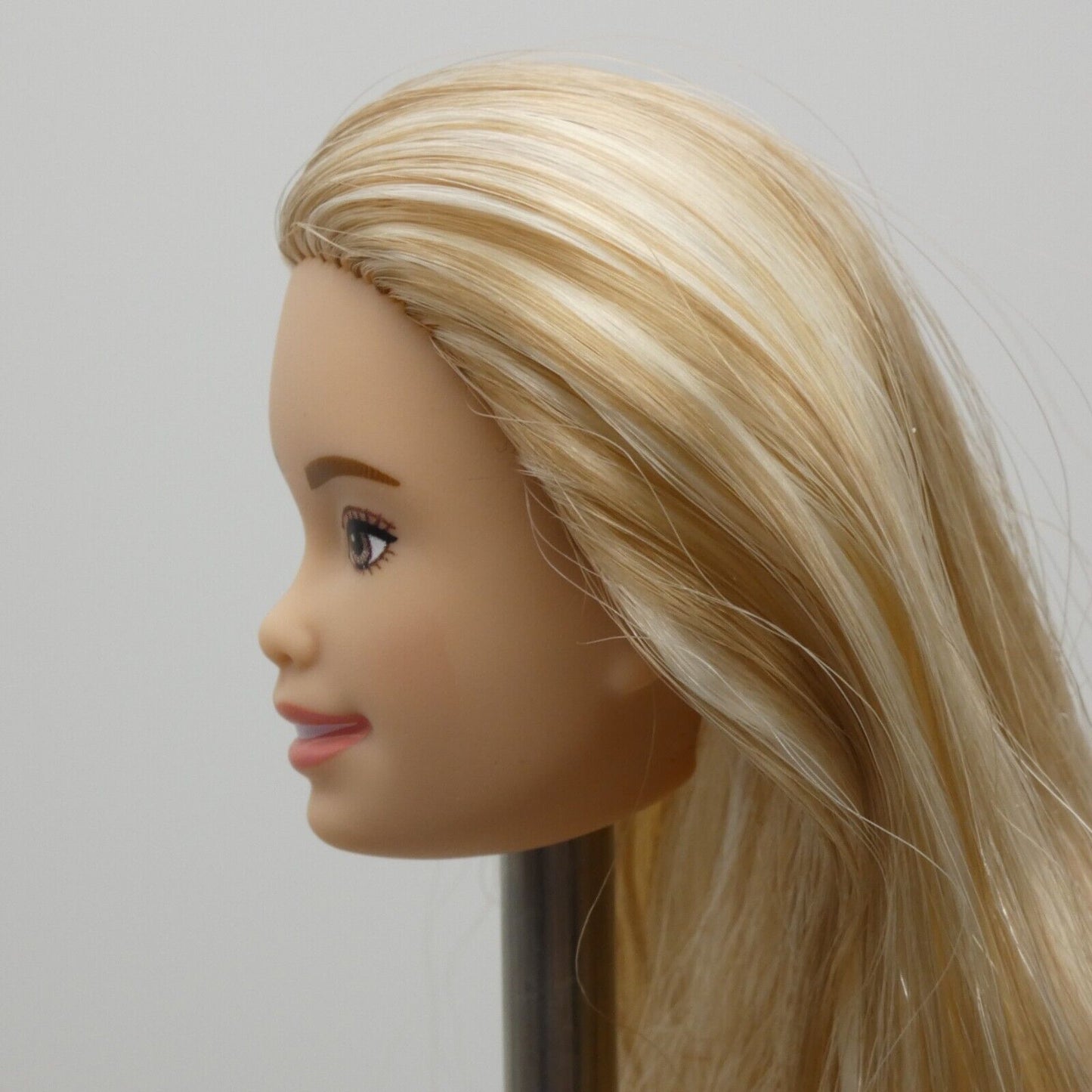 Barbie Fashionistas 208 Doll Head Trisomy 21 Face Light Skin 2023 Mattel HJT05