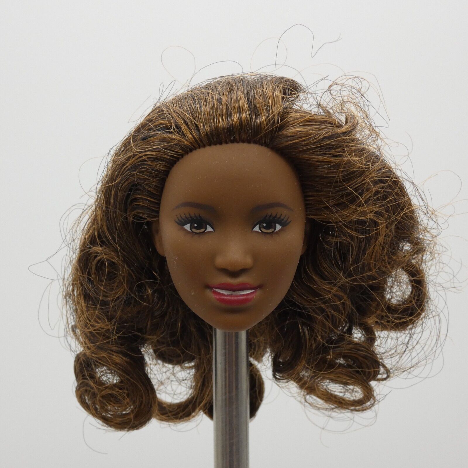 Barbie Fashionistas 39 Doll AA Head Crystal Face Dark Brown Skin 2016 DTF02