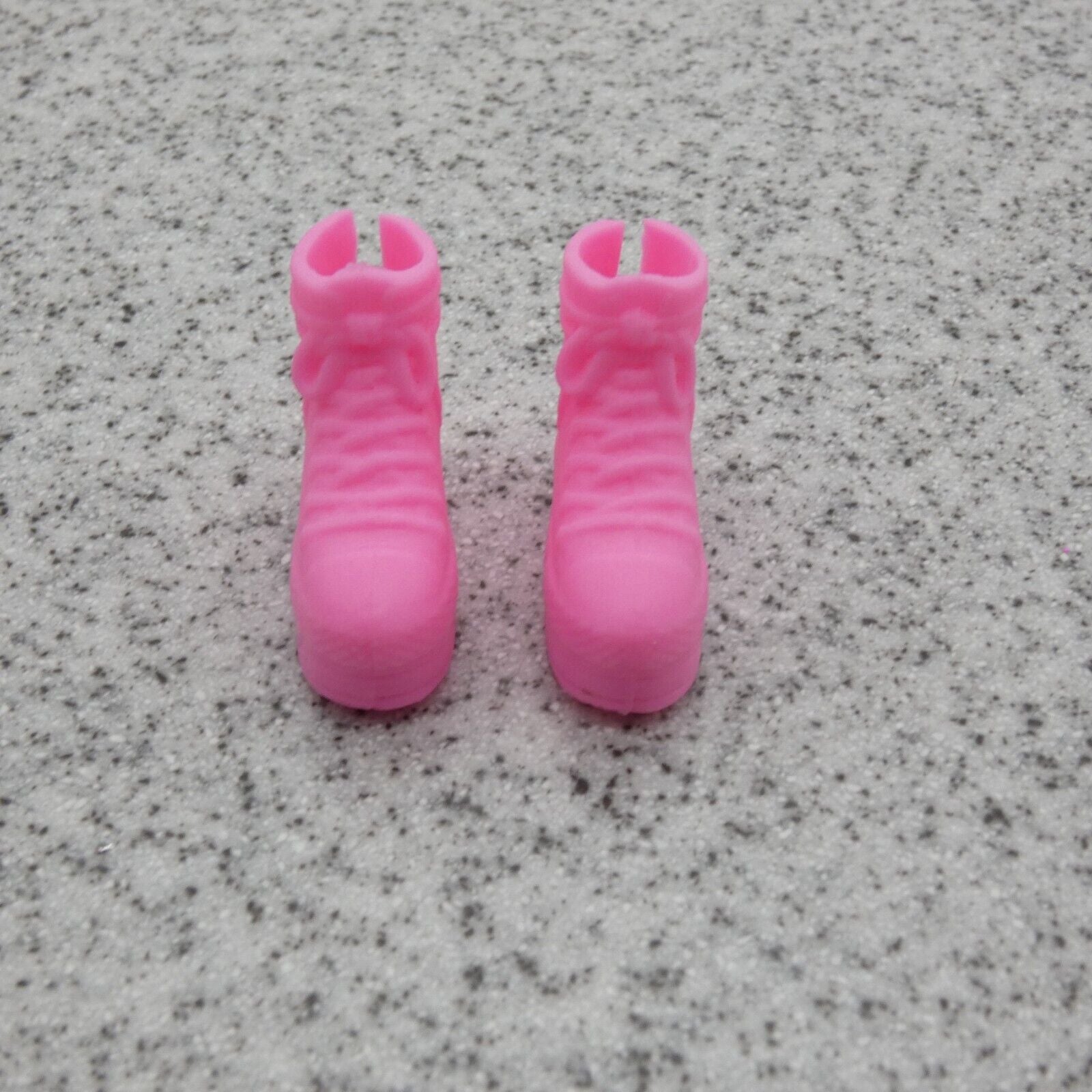 Barbie Bakery Playset Petite Doll Shoes Pink Ankle Boot Flat Feet 2021 HGB73