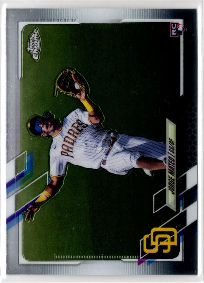 2021 Topps Chrome Update Jorge Mateo San Diego Padres #USC58