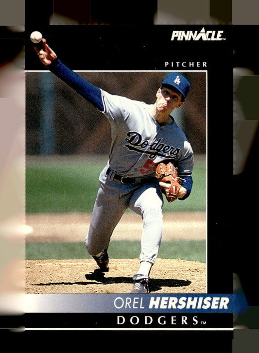 1992 Pinnacle Orel Hershiser #21