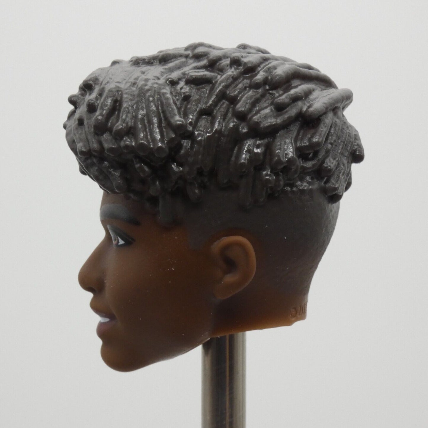 Barbie Fashionistas Ken Doll Head Spiky Quiff AA Dark Skin Tone 2022 HBV03 07