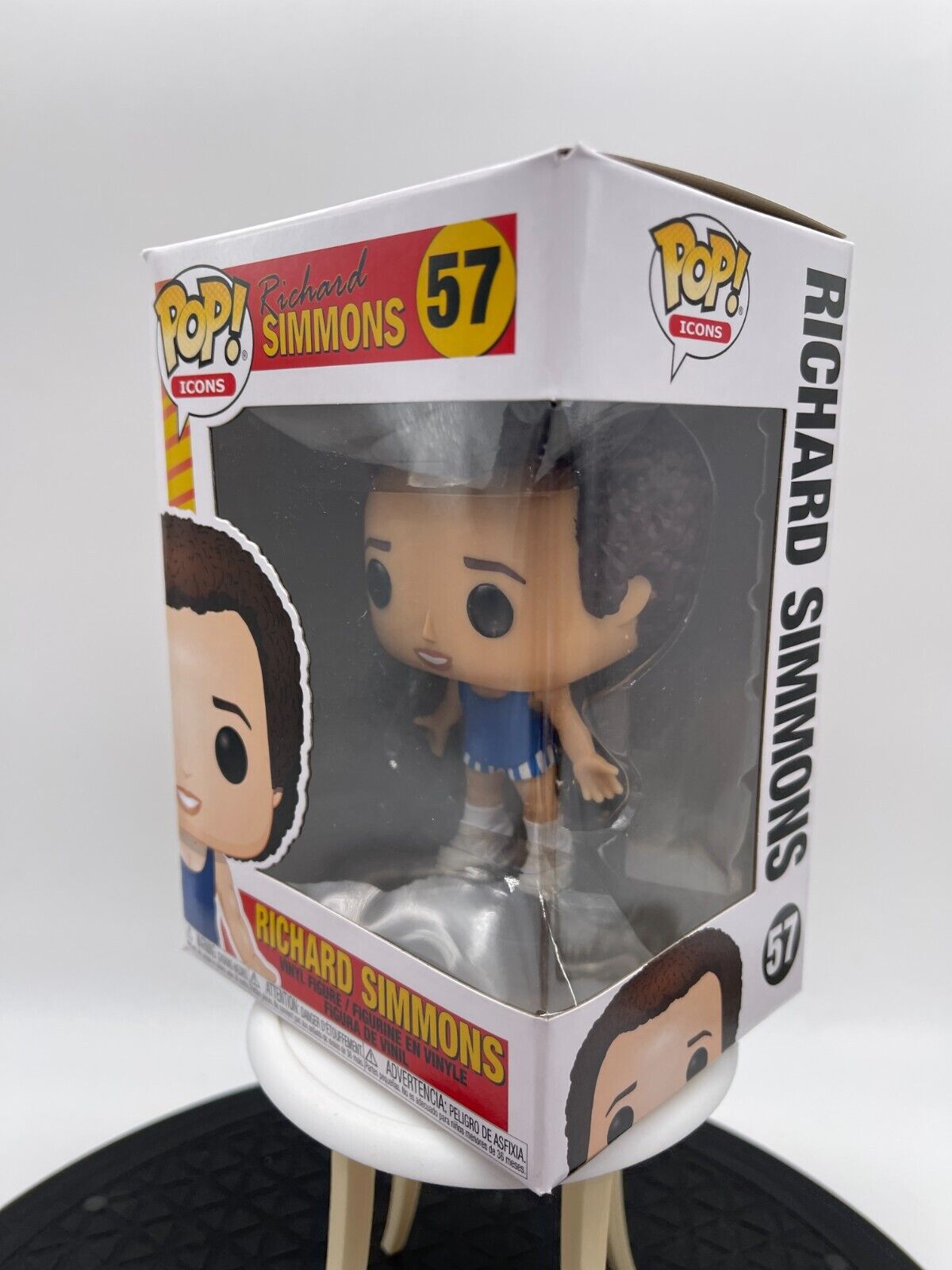 Funko Pop Icons Richard Simmons 57 Sweatin To The Oldies Vinyl Figure 2020