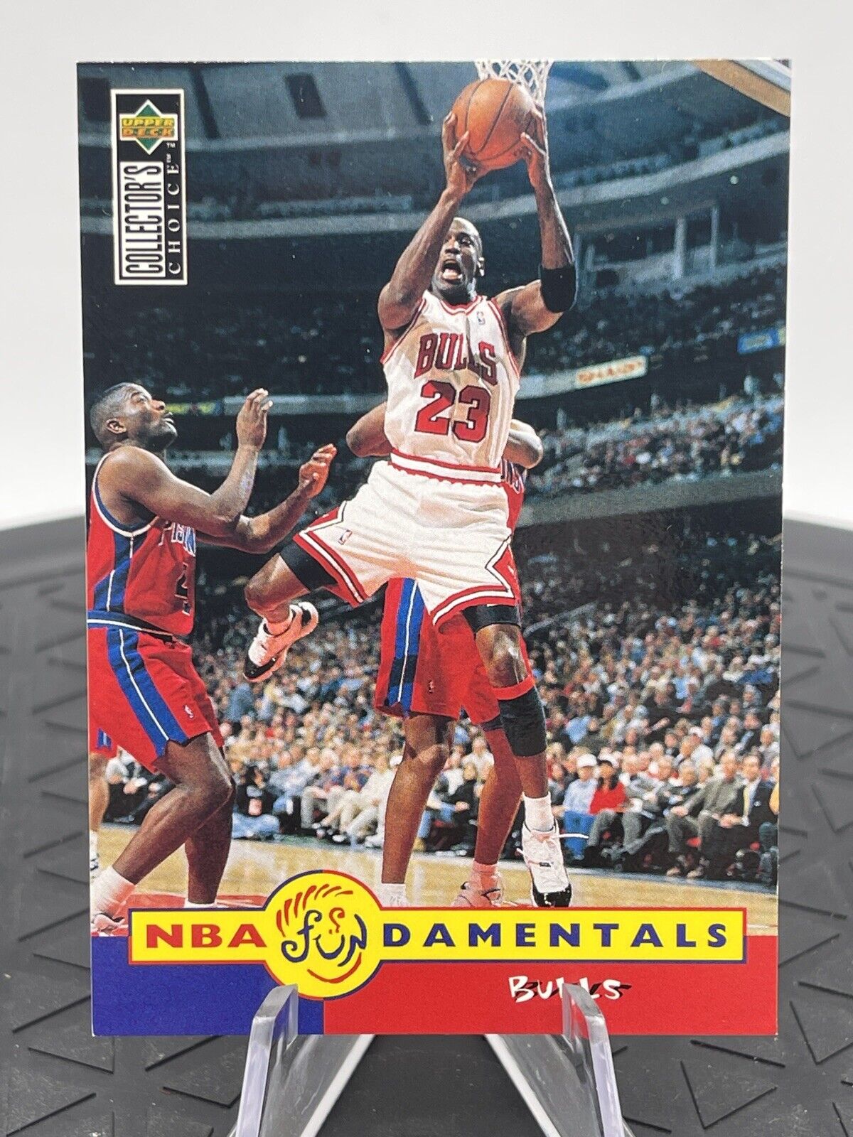 1996-97 Upper Deck Collector's Choice Michael Jordan NBA Fundamentals #195 Bulls