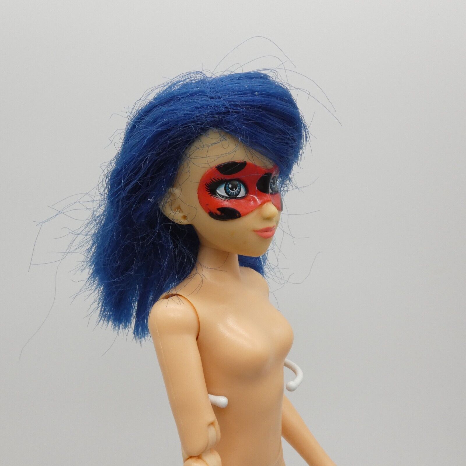 Playmates Miraculous Ladybug Doll Light Skin Blue Hair Articulated 2022 50014