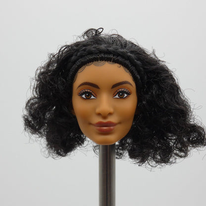 Yara Shahidi Tinkerbell Doll Head Curly Hair Medium Skin HNY37 Mattel 2023