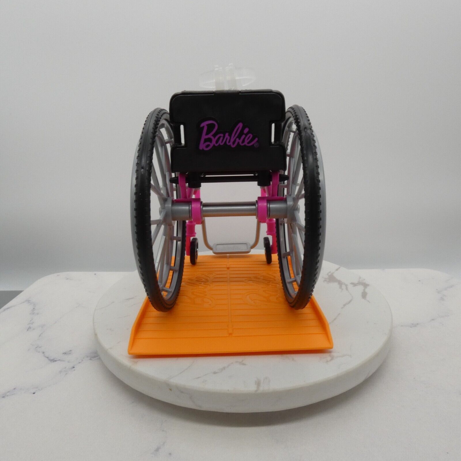 Barbie Doll Pink Wheelchair With Orange Ramp Fashionistas 194 HJT14 Mattel 2022