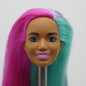 Barbie Albus Face Doll Head Only AA Dreamtopia Mermaid 2021 Pink Teal Hair