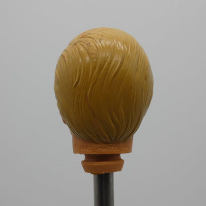 Barbie Tropical Ken Doll Head Only 1986 Blonde Molded Hair Malaysia Mattel 1020