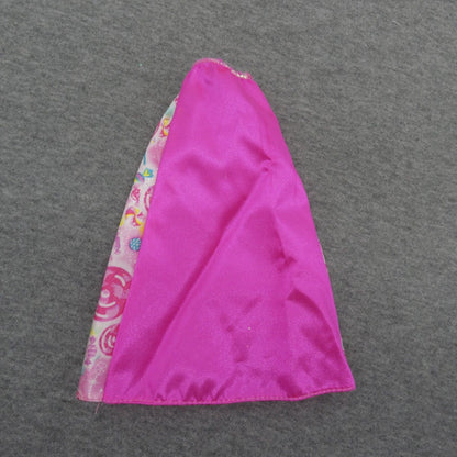 Barbie Doll Size Skirt Pink Lollipop Candy Full Length A-Line Elastic Waist