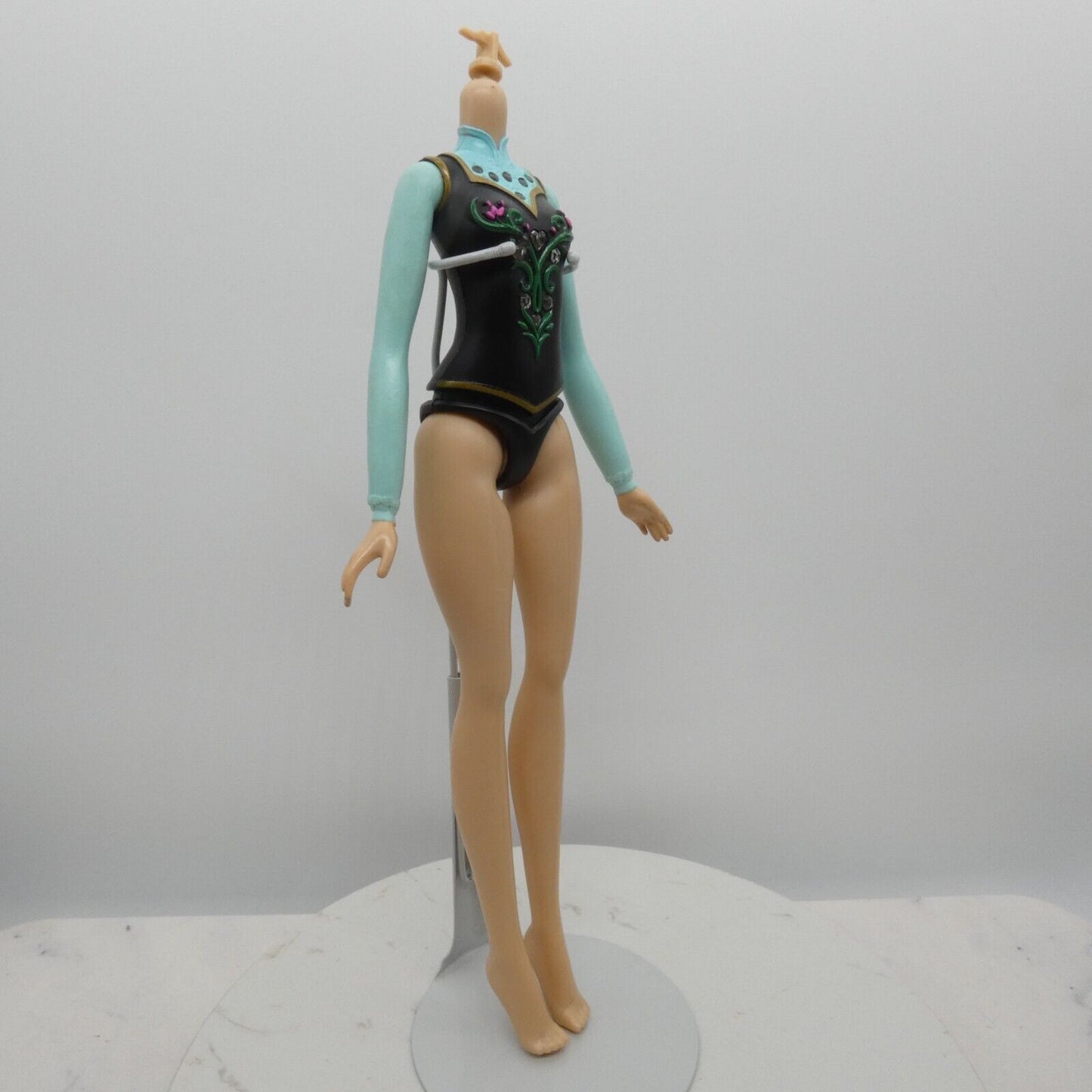 Disney Frozen Anna Doll Body Straight Arms Molded Top Crystals Hasbro B6164