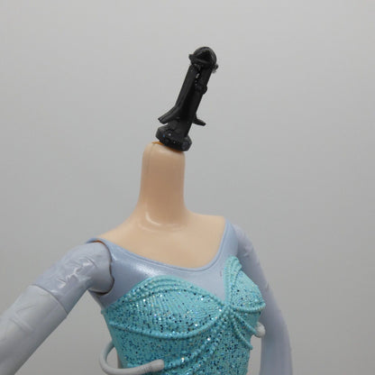 Disney Frozen Ice Power Elsa Doll Body Only Molded Suit Untested Mattel DMD33