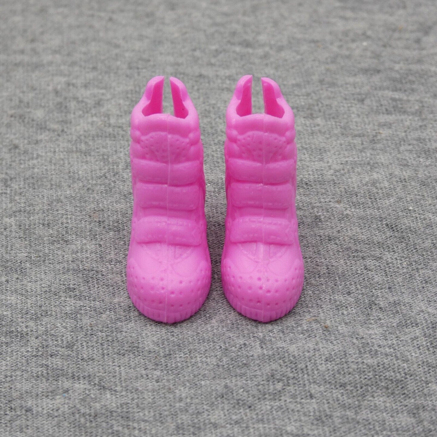 Barbie Doll Pink High Top Sneakers For Heel Feet Fashionistas