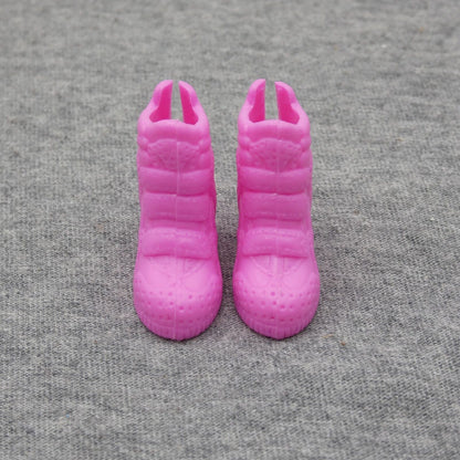 Barbie Doll Pink High Top Sneakers For Heel Feet Fashionistas