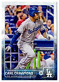 2015 Topps Carl Crawford Los Angeles Dodgers #308