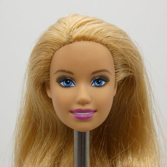 Barbie Doll Head Generation Girl CEO Medium Light Skin Blonde 2005 Mattel