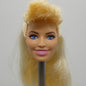 Barbie The Movie Doll Head Margot Robbie Face Light Skin 2023 Mattel HPJ96