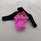 Skipper Doll Wetsuit Pink Black Long Sleeve Flower Genuine Barbie Mattel