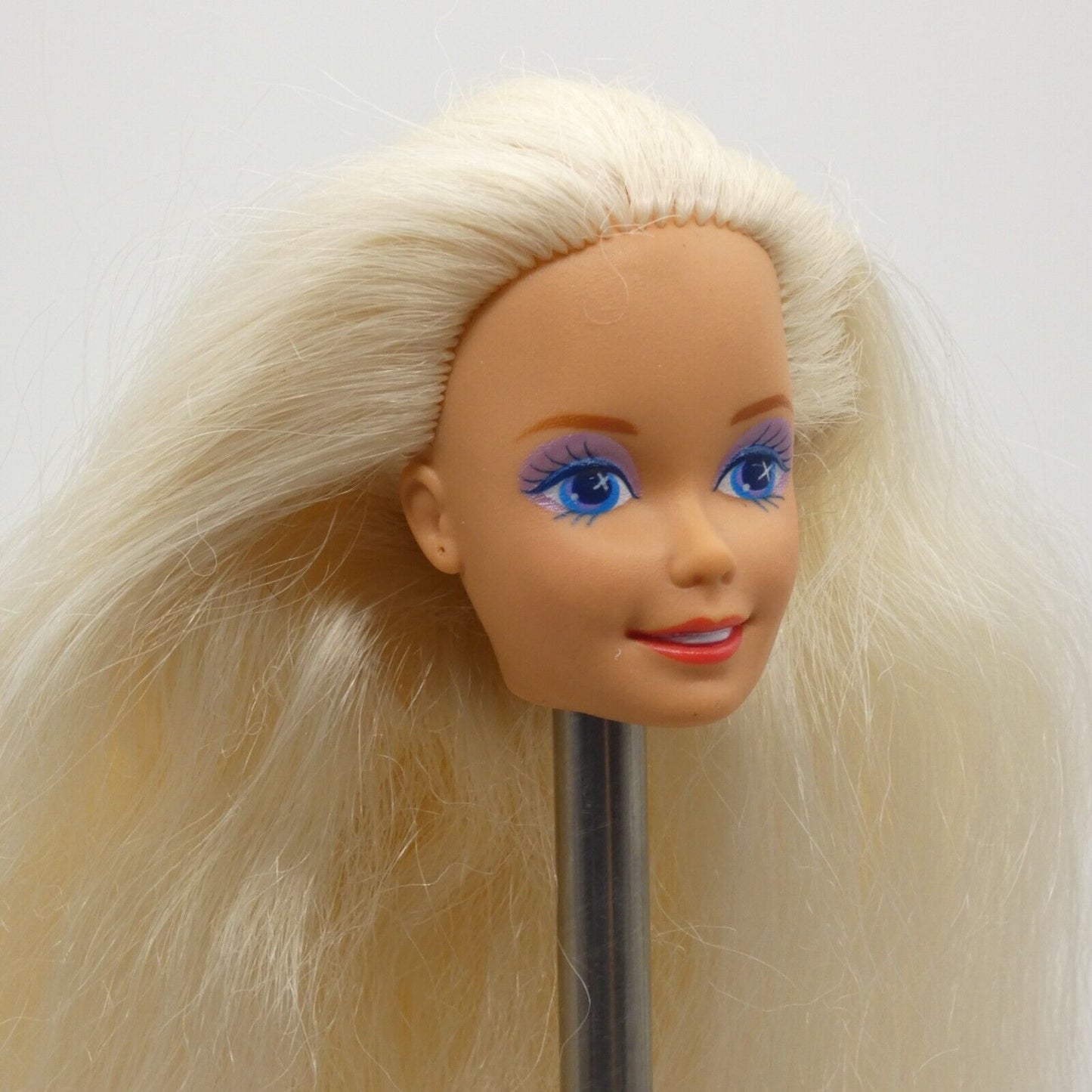 Barbie Red Romance Doll Head Blonde SuperStar Face #3161 Mattel 1993