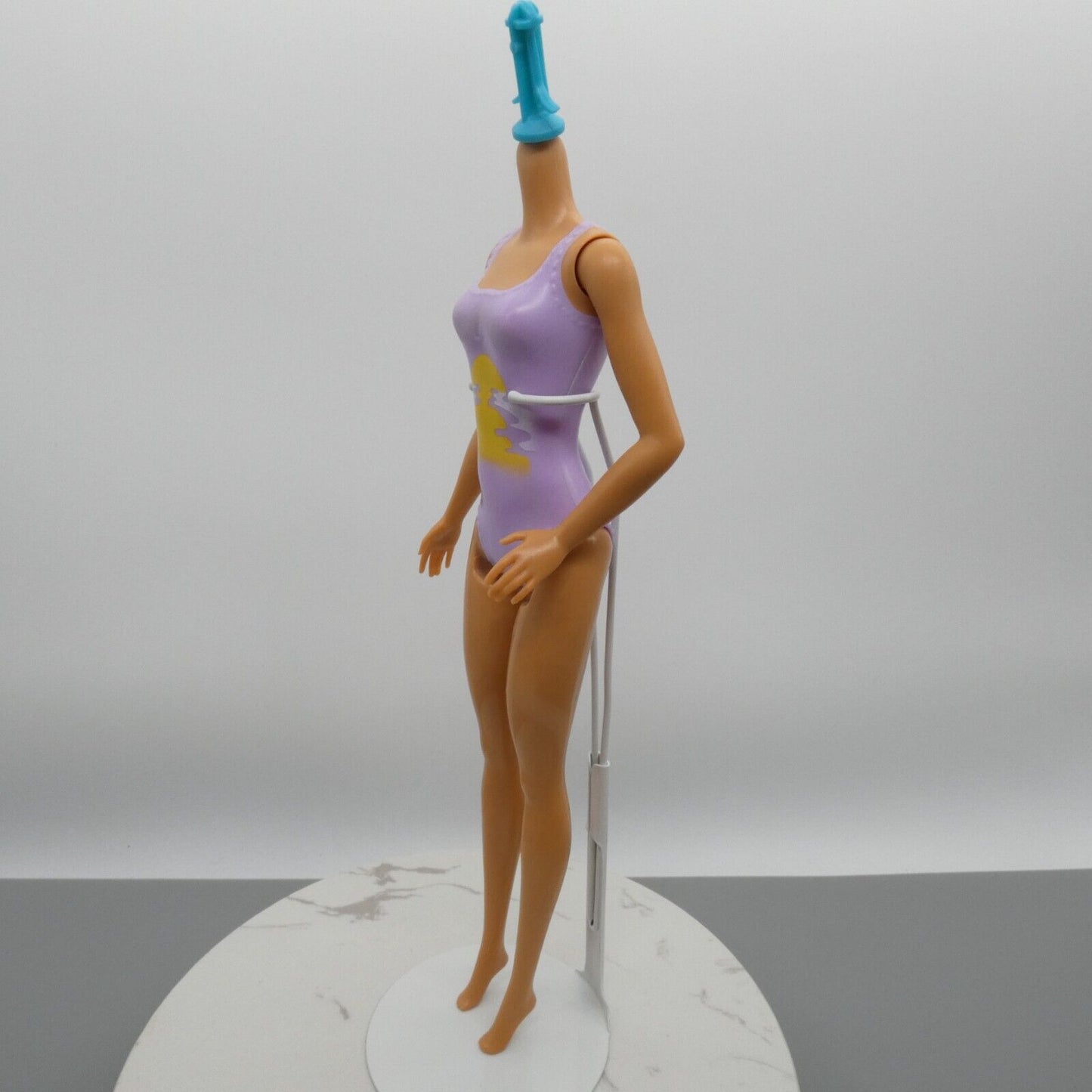 Barbie Sunshine & Sprinkles Doll Body Hispanic Molded Bodysuit 2022 Mattel HCD22