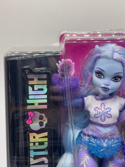 Monster High Doll Abbey Bominable G3 Articulated 2023 Gen 3 Mattel HNF64 New