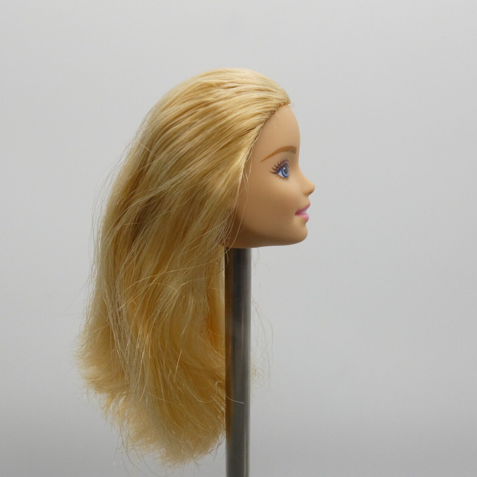 Barbie Beach Doll Head Millie Face Straight Hair Ponytail 2015 Mattel CFF12 B2