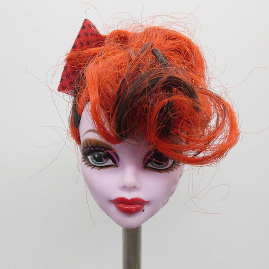 Monster High Operetta Dot Dead Gorgeous Doll Head Only Bow 2012 Mattel X4529