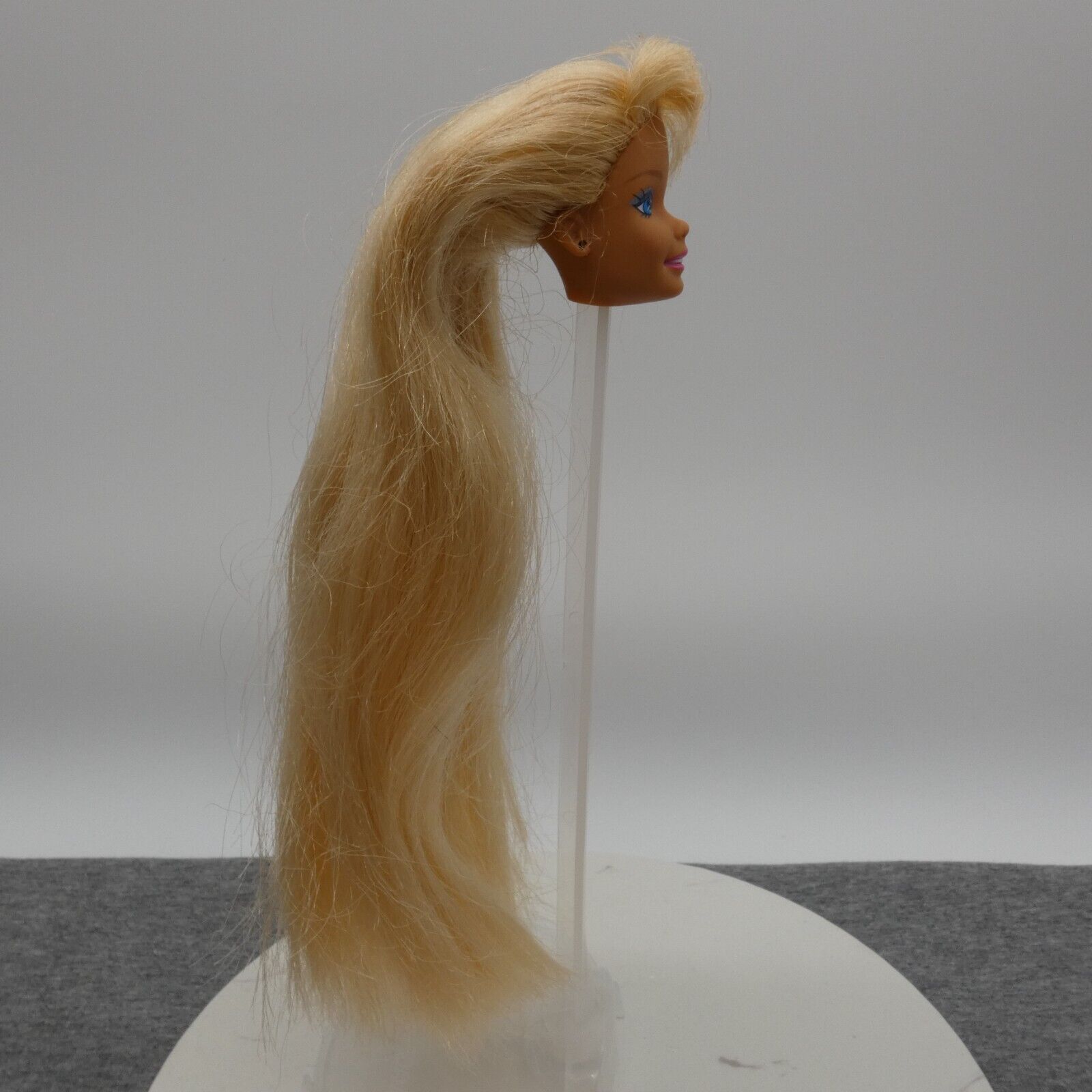 Barbie Sparkle Beach Doll Head Only Long Blonde Hair 1996 Mattel 13132 SuperStar