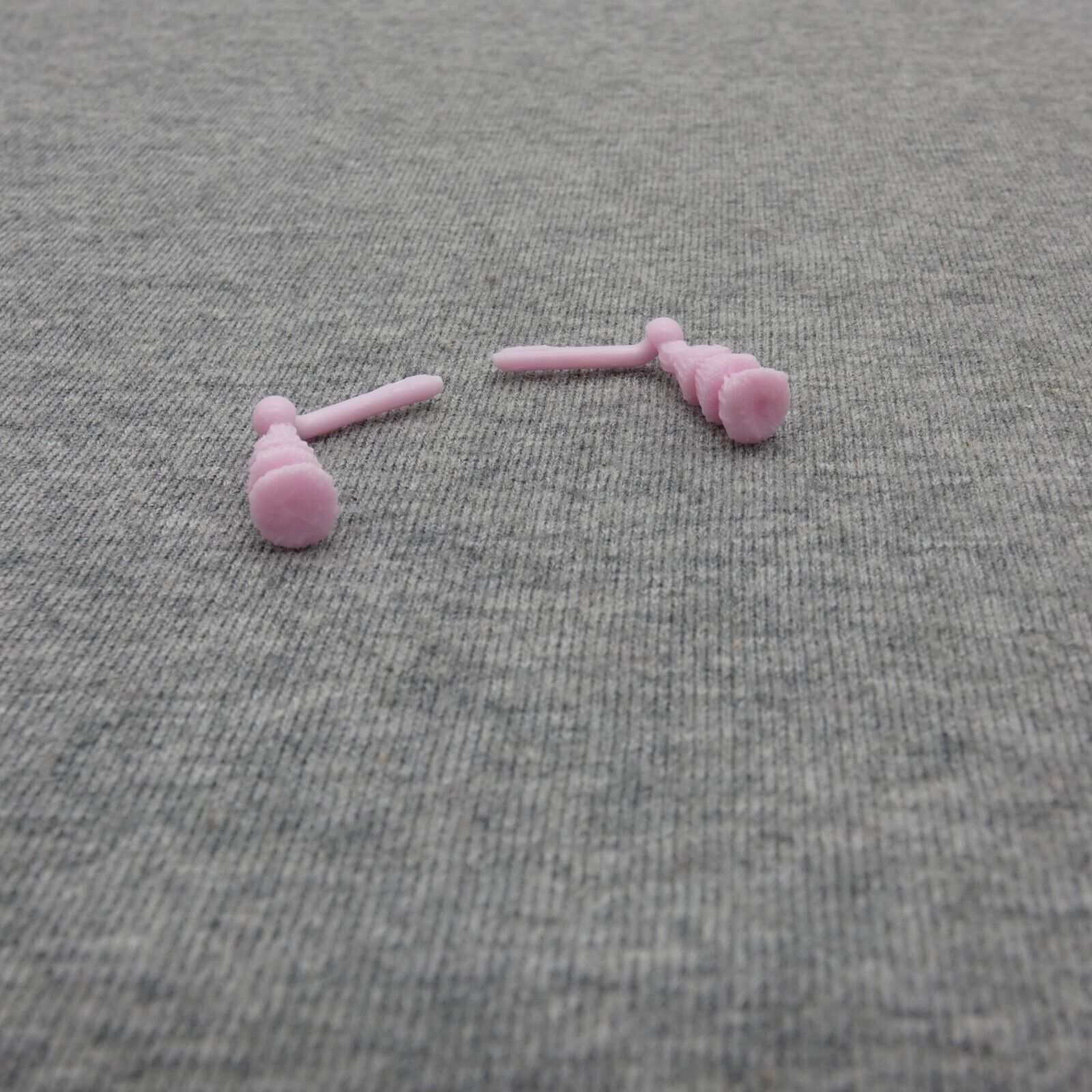 Barbie Doll Earrings Pink Tassels Removed Easy In Out 2022 Totally Hair HCM91