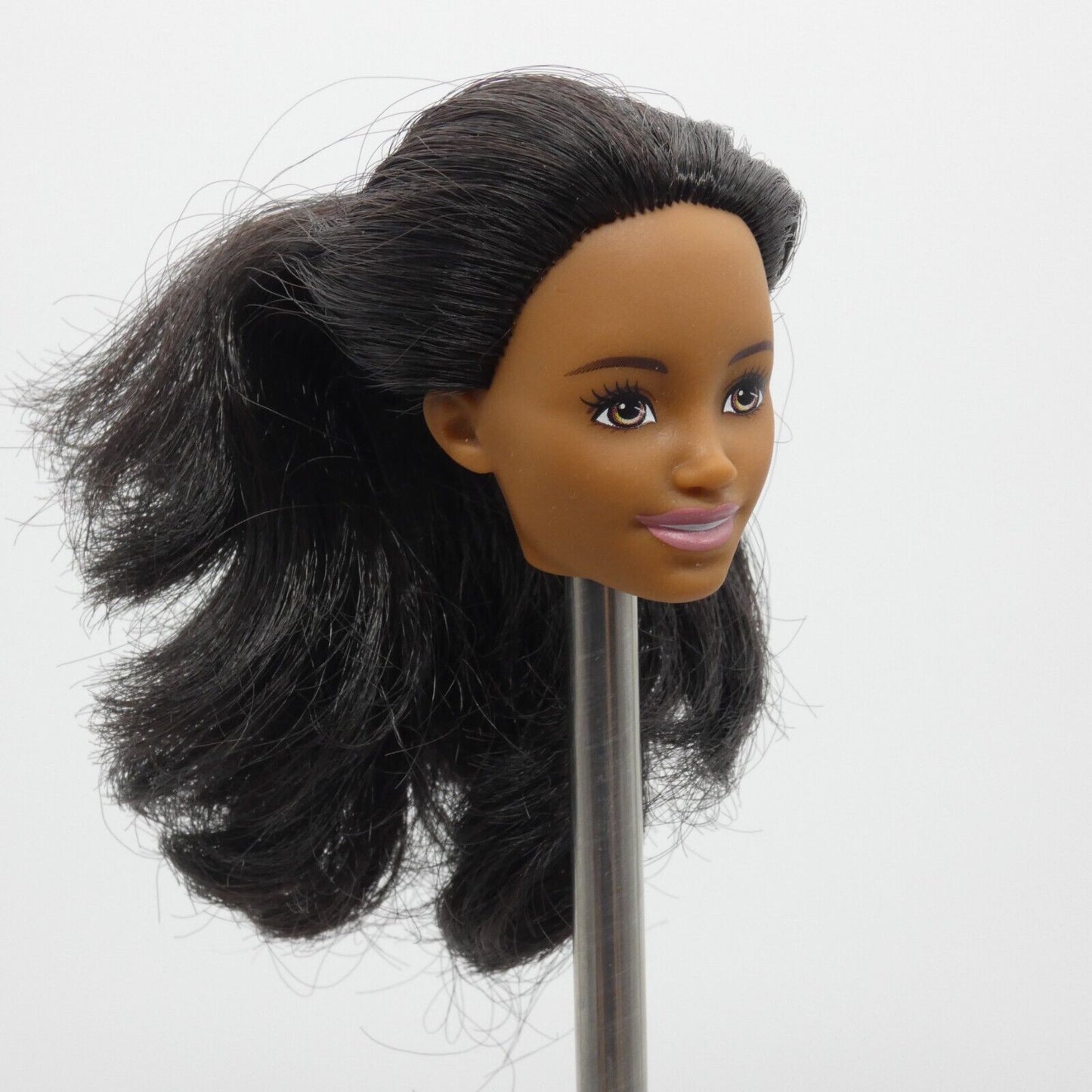 Barbie AA Skipper Babysitter Doll Head Curly Hair Medium Skin Tone FXH06 Mattel