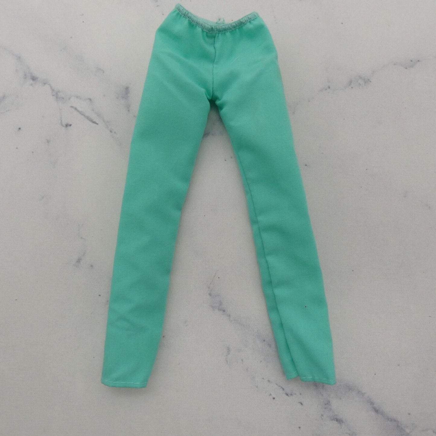 Barbie Doll Size Scrubs Pants Aqua Green Elastic Waist Doctor Nurse Medical