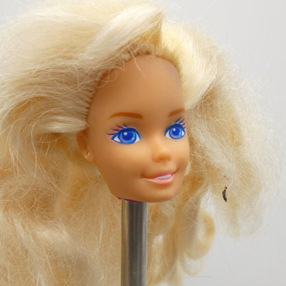 Barbie Cool Times Doll Head Superstar Face Super Scooter 1988 Mattel 3022 Flawed