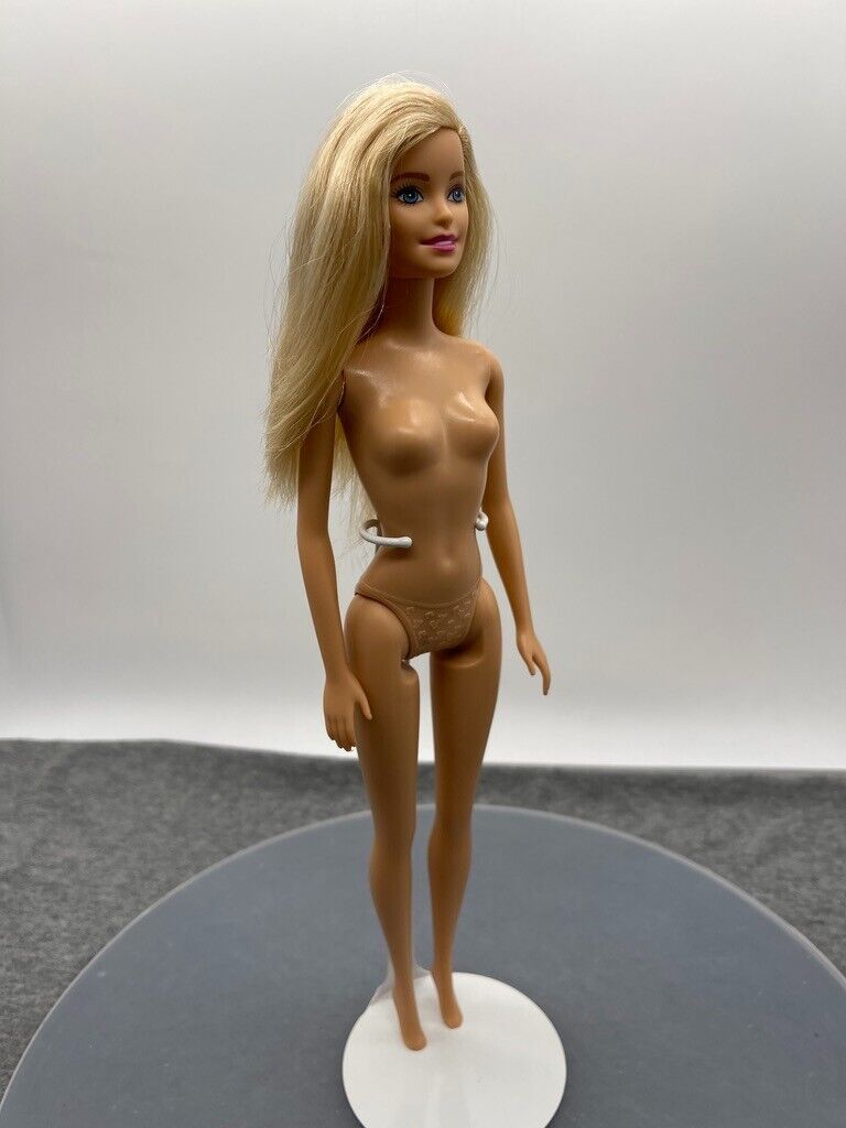 Barbie Doll Millie Blonde Nude Heel Feet DJR56 Mattel 2016 Straight Arms