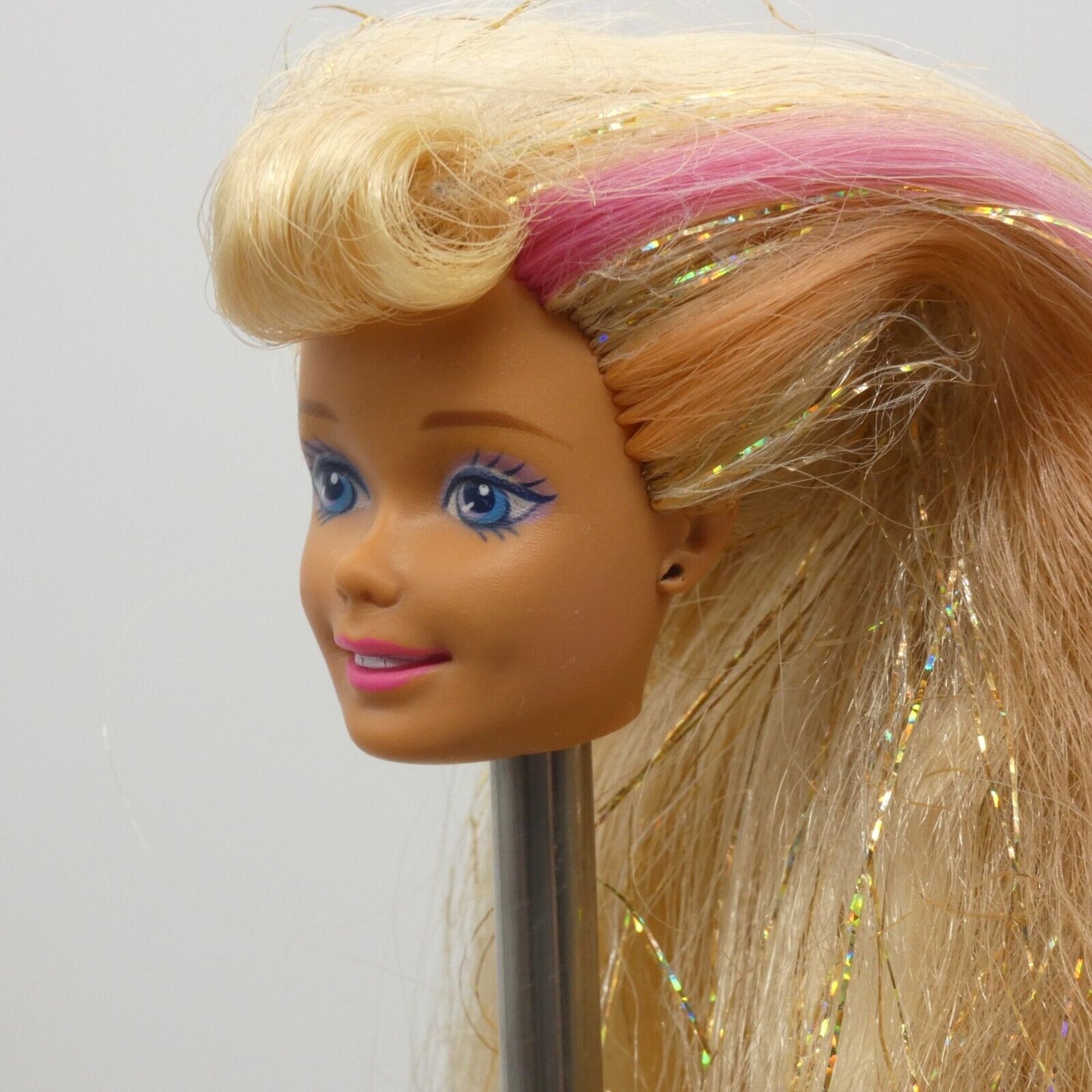 Barbie Splash N Color Doll Head Tan SuperStar Face Medium Light Skin 16169 1997