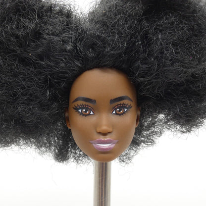 Barbie Fashionistas 194 Doll AA Kim Face Medium Dark Skin 2022 Mattel HJT14 F