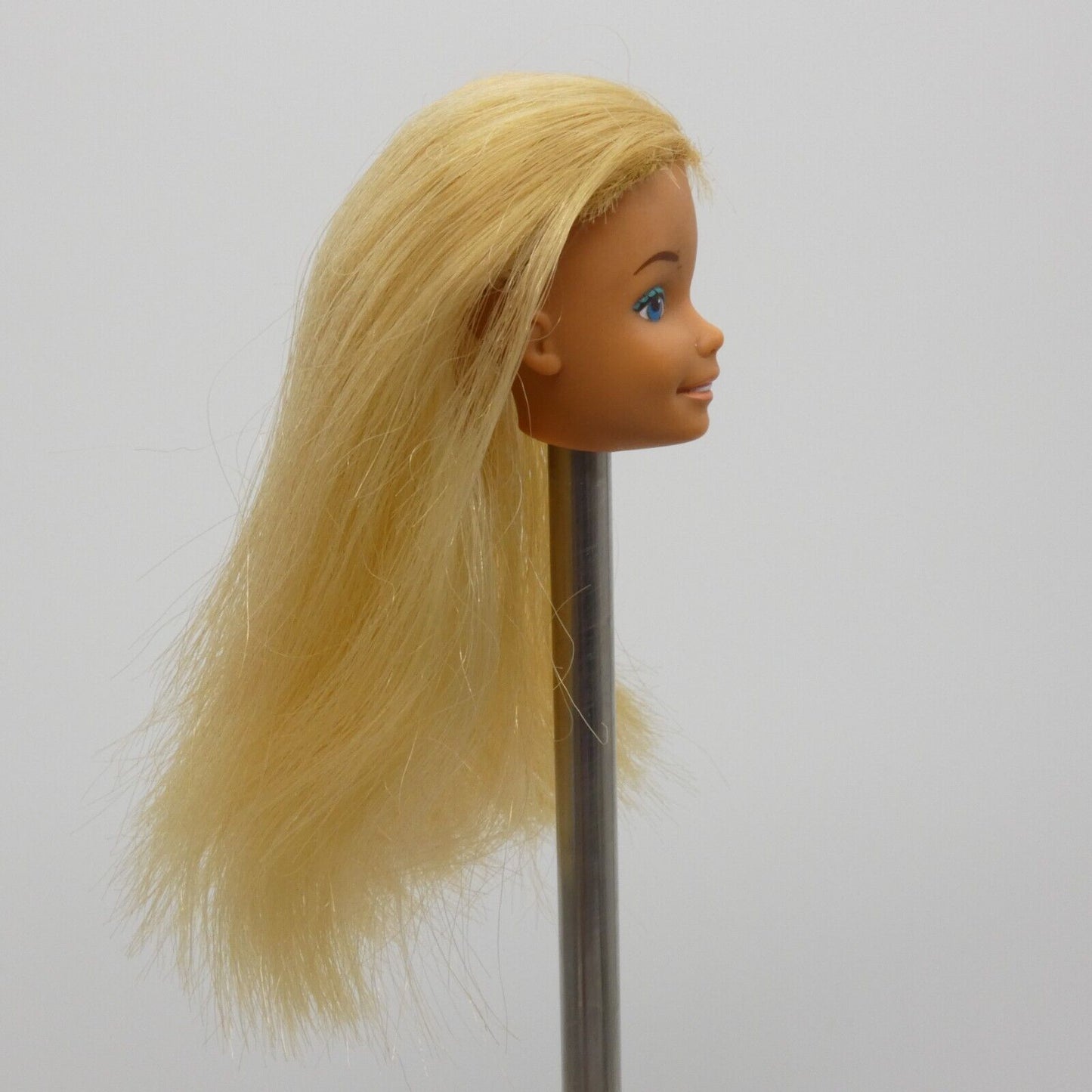 Barbie Malibu Doll Head Only SuperStar Tan Medium Light Skin Mattel TLC