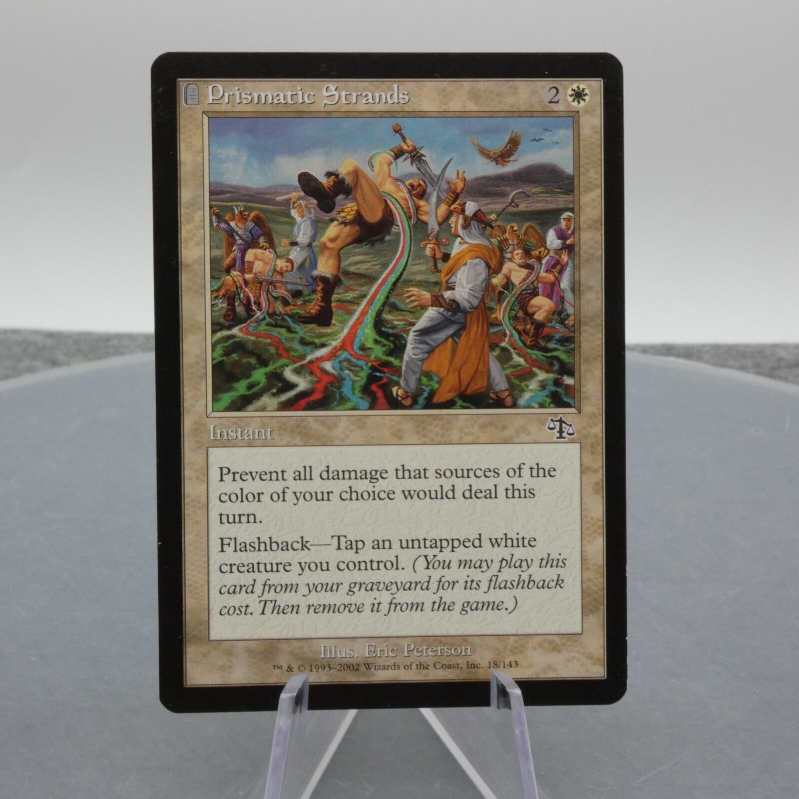 Vintage MTG Prismatic Strands Judgment 18/143 Regular Common Instant 2002