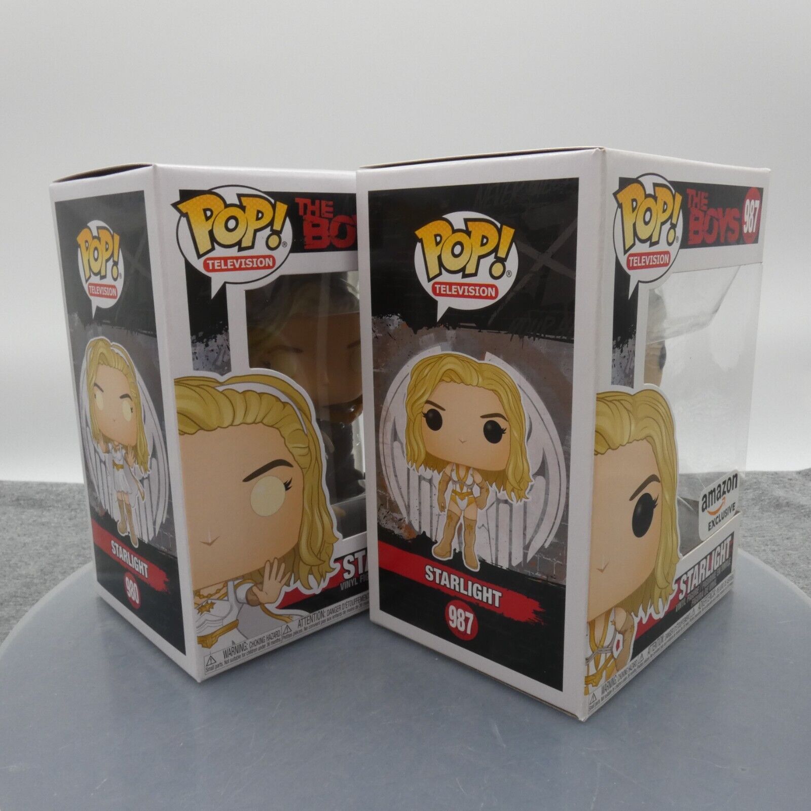 Funko Pop Starlight 980 And 987 Amazon Exclusive Vinyl Figure 2020 And 2021