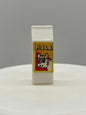 Barbie Doll Size Milk Carton White Cow Logo 1.5 In Kitchen Diorama Decoration